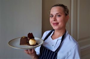 Chloe Barter Head of Pastry at Queens Hotel