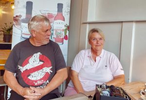 David and Jayne Mugridge owners of Yarty