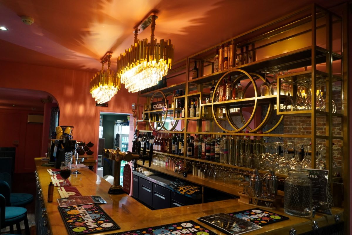 A photo of Bobby's Lounge interior - a Southsea Based Cocktail Bar