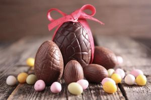 Photograph of some Easter Eggs - showcasing Easter Treats available in Portsmouth