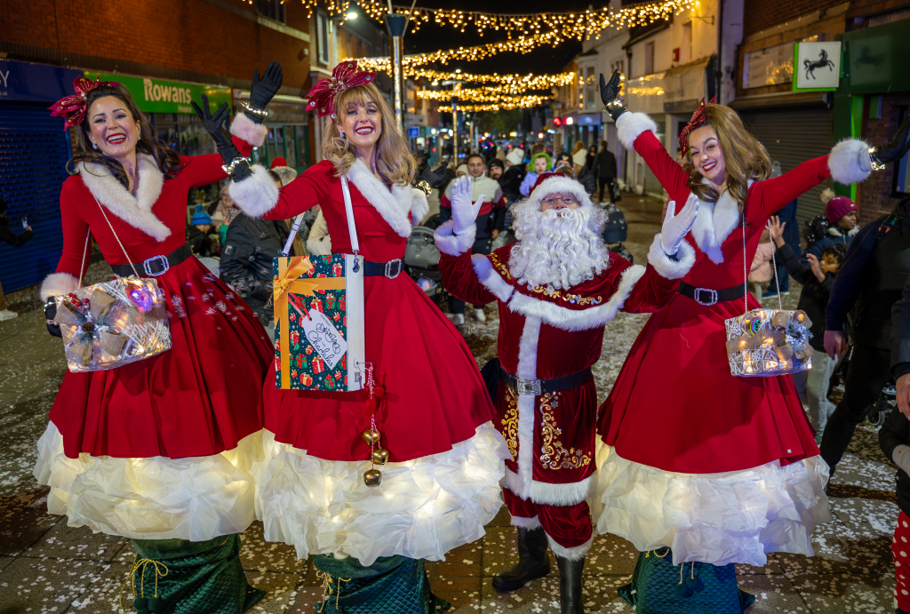 The Charlala's and Santa